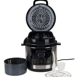 Curtis Stone Dura-Electric 6.3-Quart Airfryer Pressure Cooker